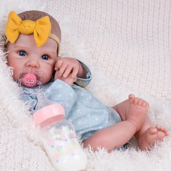 NEW Lifelike Reborn Baby Dolls Real Life Realistic Baby Dolls 20" - Picture 1 of 8